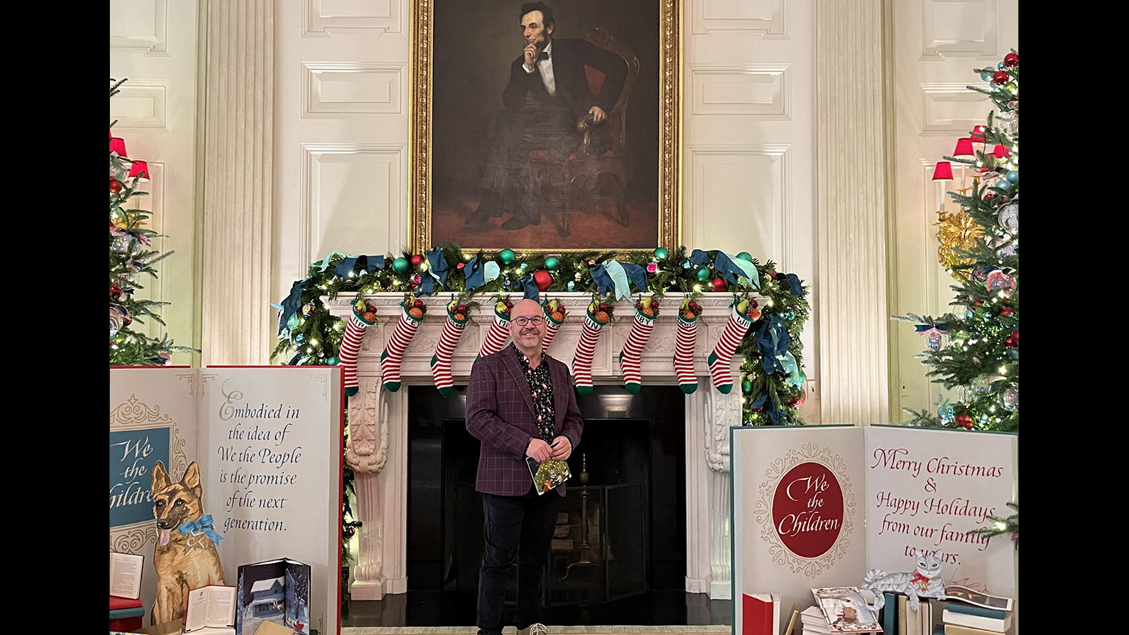 Wyoming State Rep. Chad Banks Chosen To Help Decorate The White House